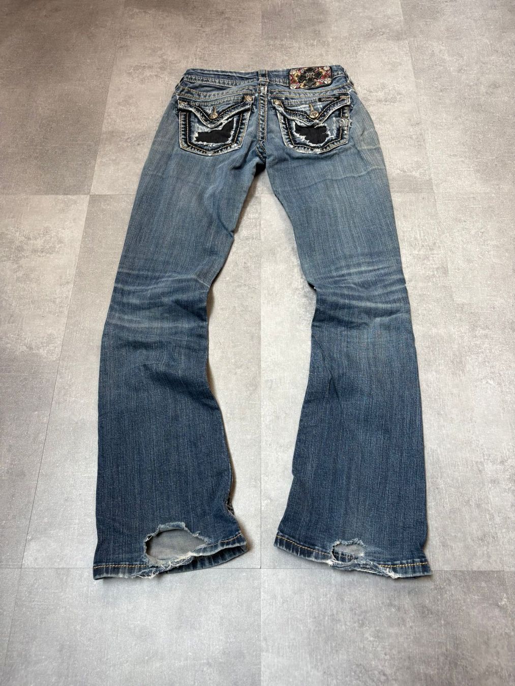 Jeans: Miss Me Bootcut Flared Jeans - Grösse S/24 – Usato da Werdenberg venduto da hase.vintage 1