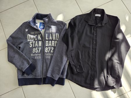 Jacke Tom Tailor & Hemd / gr. M