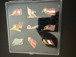 Pin Set komplett Olympia WM 93 Swiss🇨🇭🤩 Schweiz