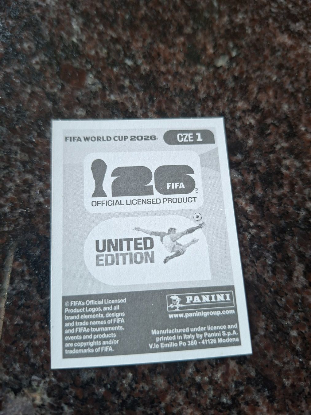 Panini Carte collezionabili: FIFA WM 2026 sticker CZE 1 – Nuovo (secondo la descrizione) da Erlinsbach venduto da pfunky 1