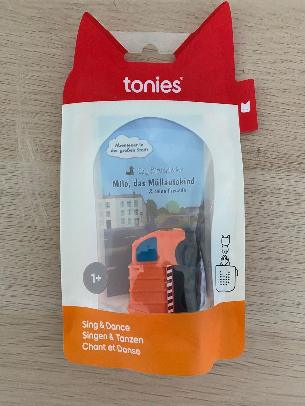 Tonies Statuette: Tonies Sing & Dance Milo das Müllautokind neu – Nuovo e nell'imballaggio originale da Winterthur venduto da Miriammici
