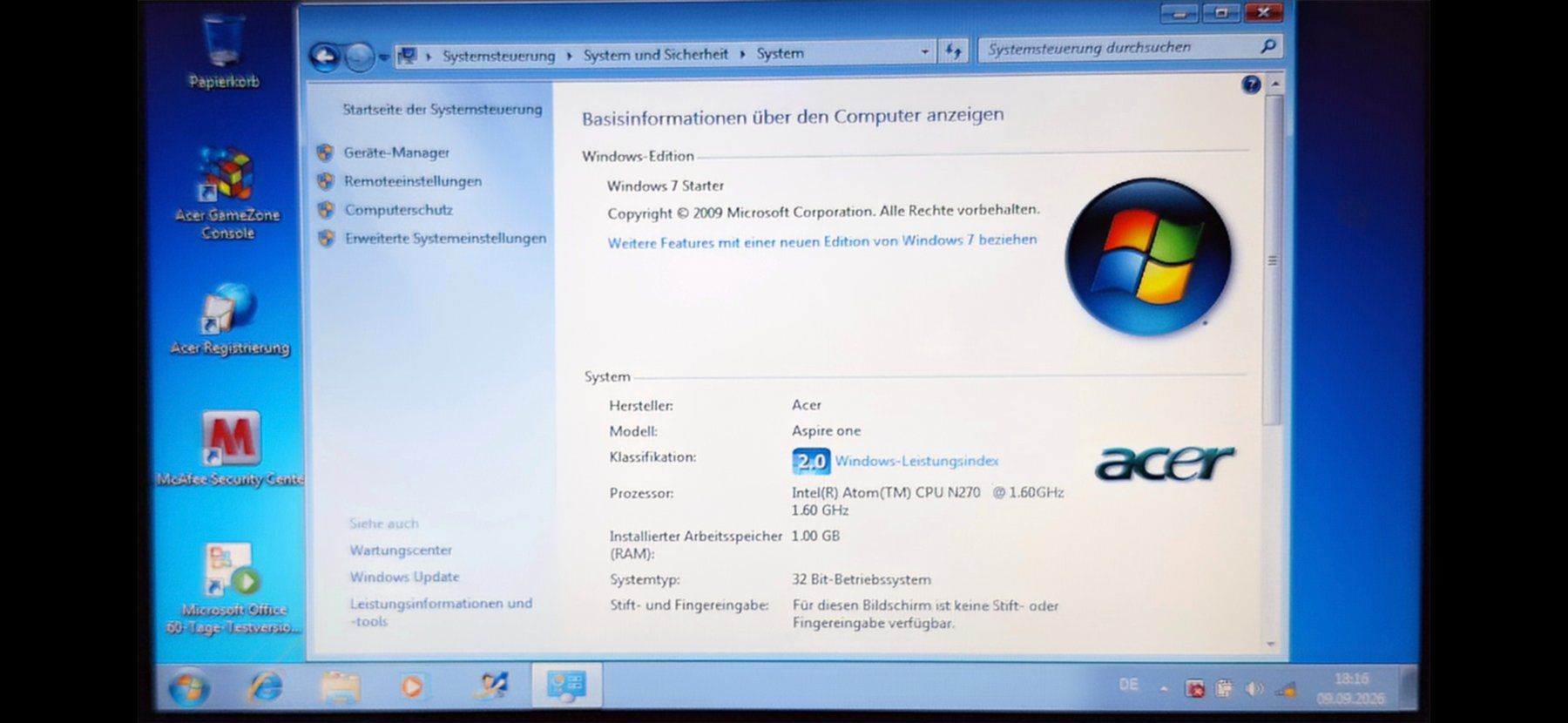 Acer Portables: Laptop – D'occasion à Rohrbach par miro06 8