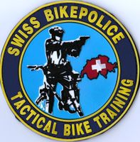 Swiss Bikepolice Tactical Bike Training Patch mit Klett.