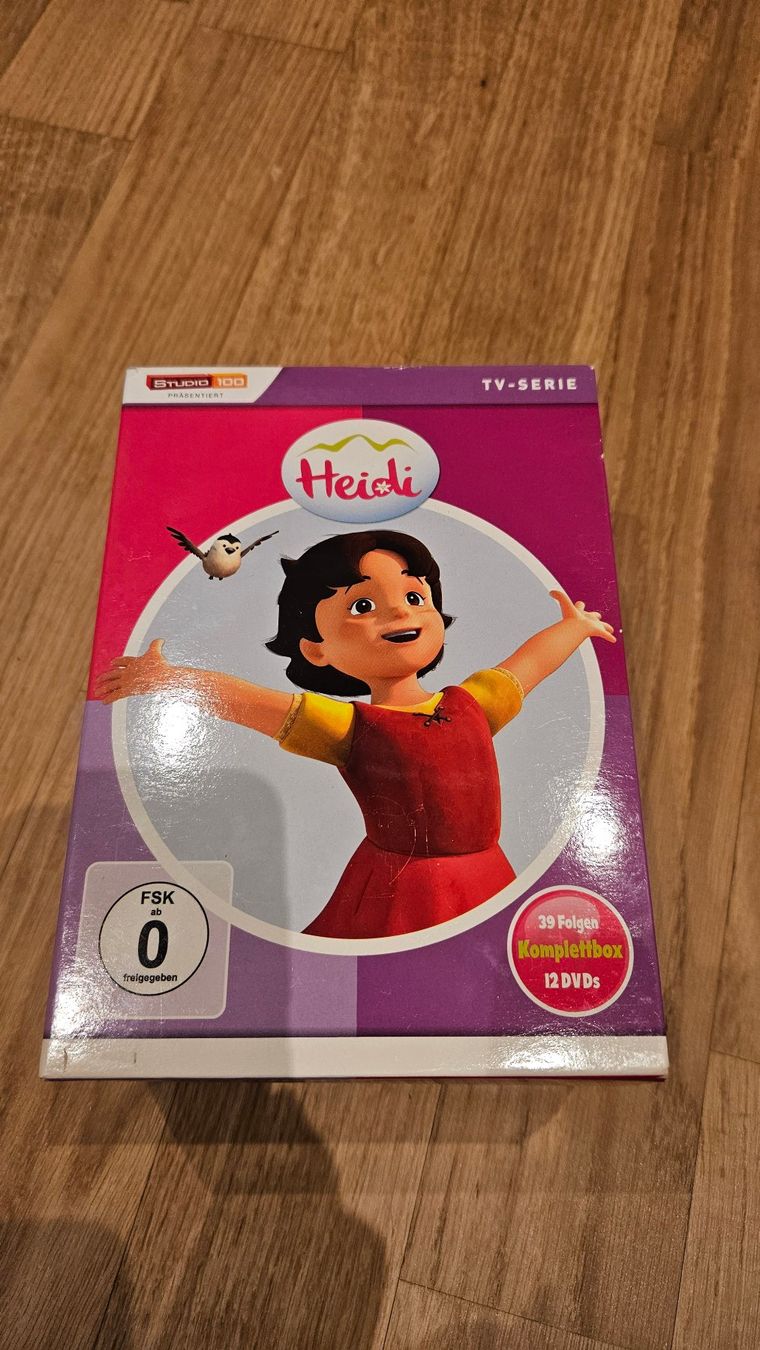 Tutti i DVDs: Heidi Komplettbox 12 DVDs TV-Serien – Usato da Gossau SG venduto da dolores_x 1