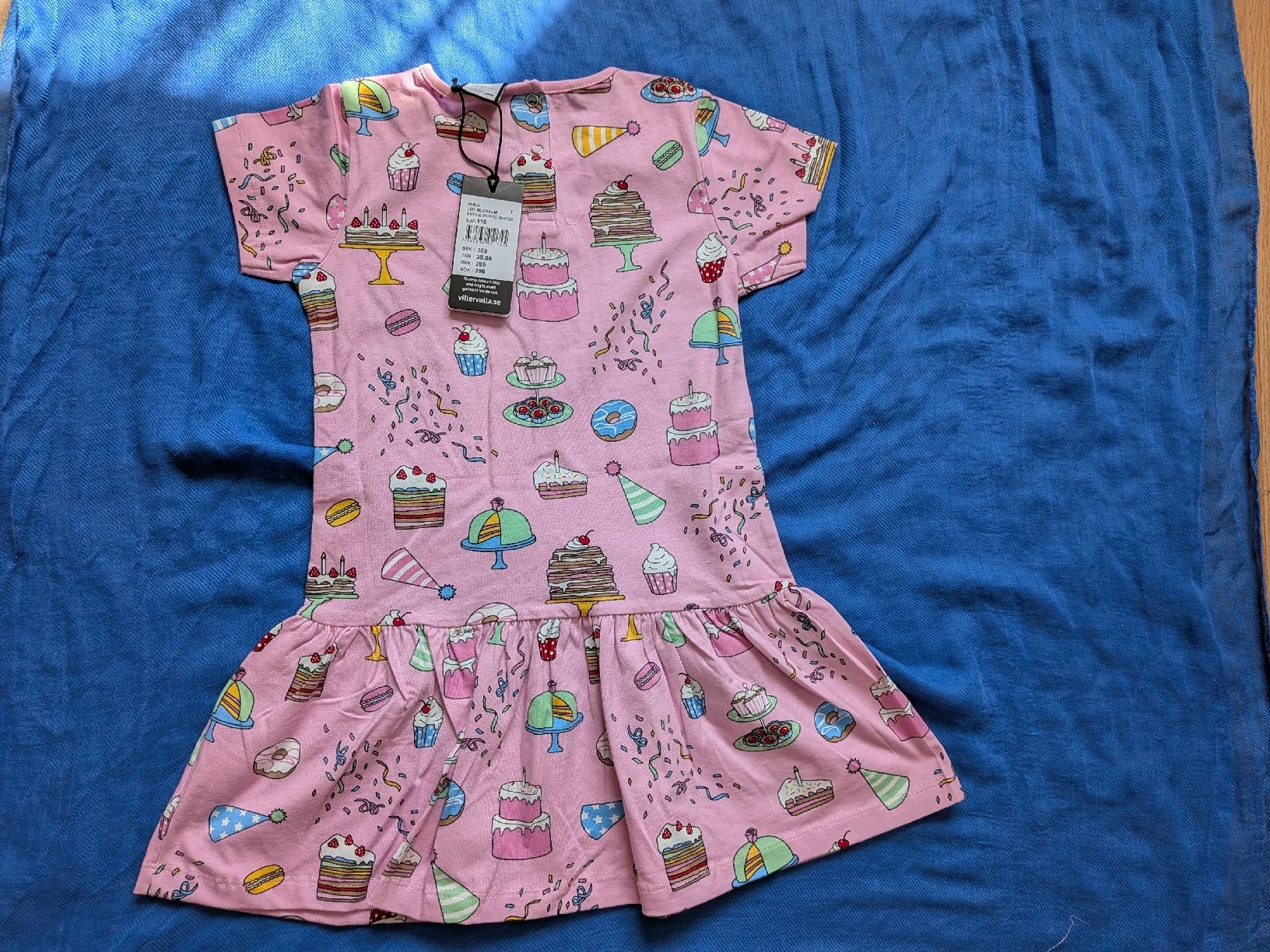 Villervalla Vestiti & Gonne: Rosa Villervalla Kleid, Grösse 110 cm – Nuovo e nell'imballaggio originale da Zofingen venduto da Droni_A 1