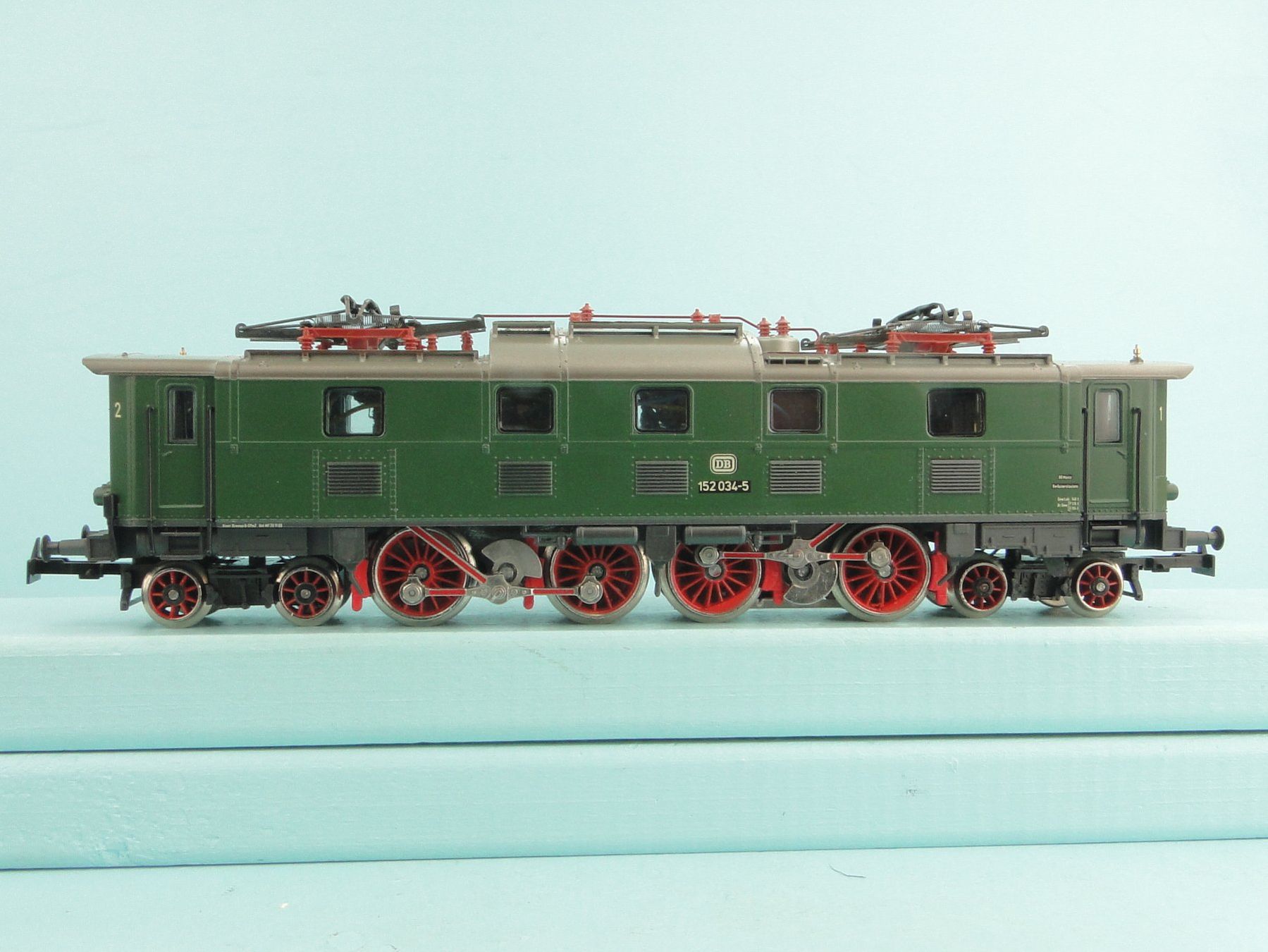 Märklin Modellini di ferrovie: Märklin 8366 BR 152 HAMO/Gleichstrom – Usato da Bülach venduto da cann11 5