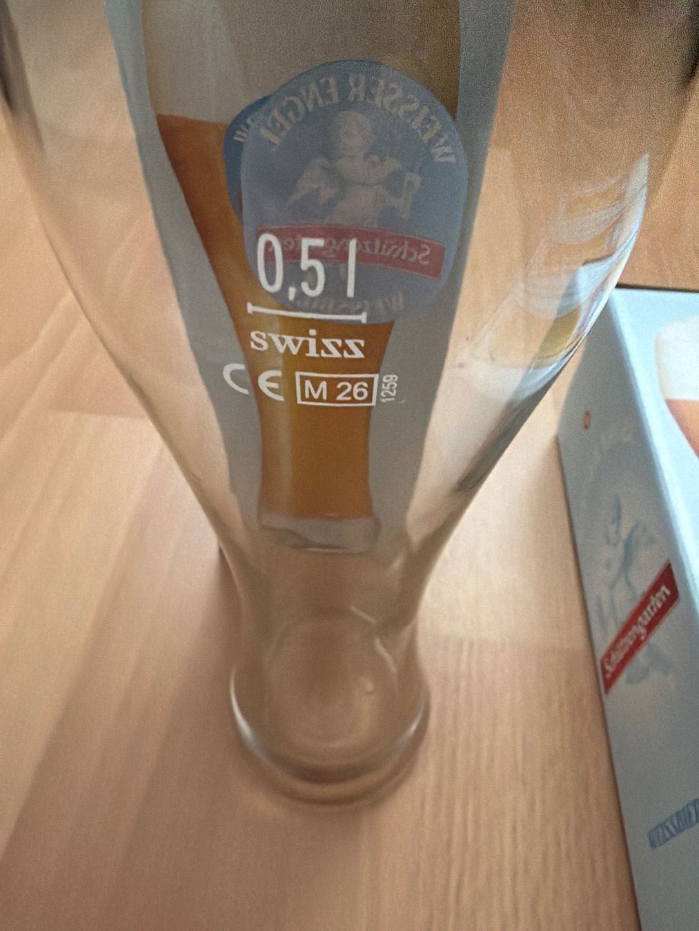Gläser: Schützengarten Weisser Engel Stange – Neu und originalverpackt aus Bad Ragaz von Nikis_Markt 2