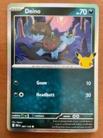 Pokemon Deino Holo 30 Jahre (Versand gratis)
