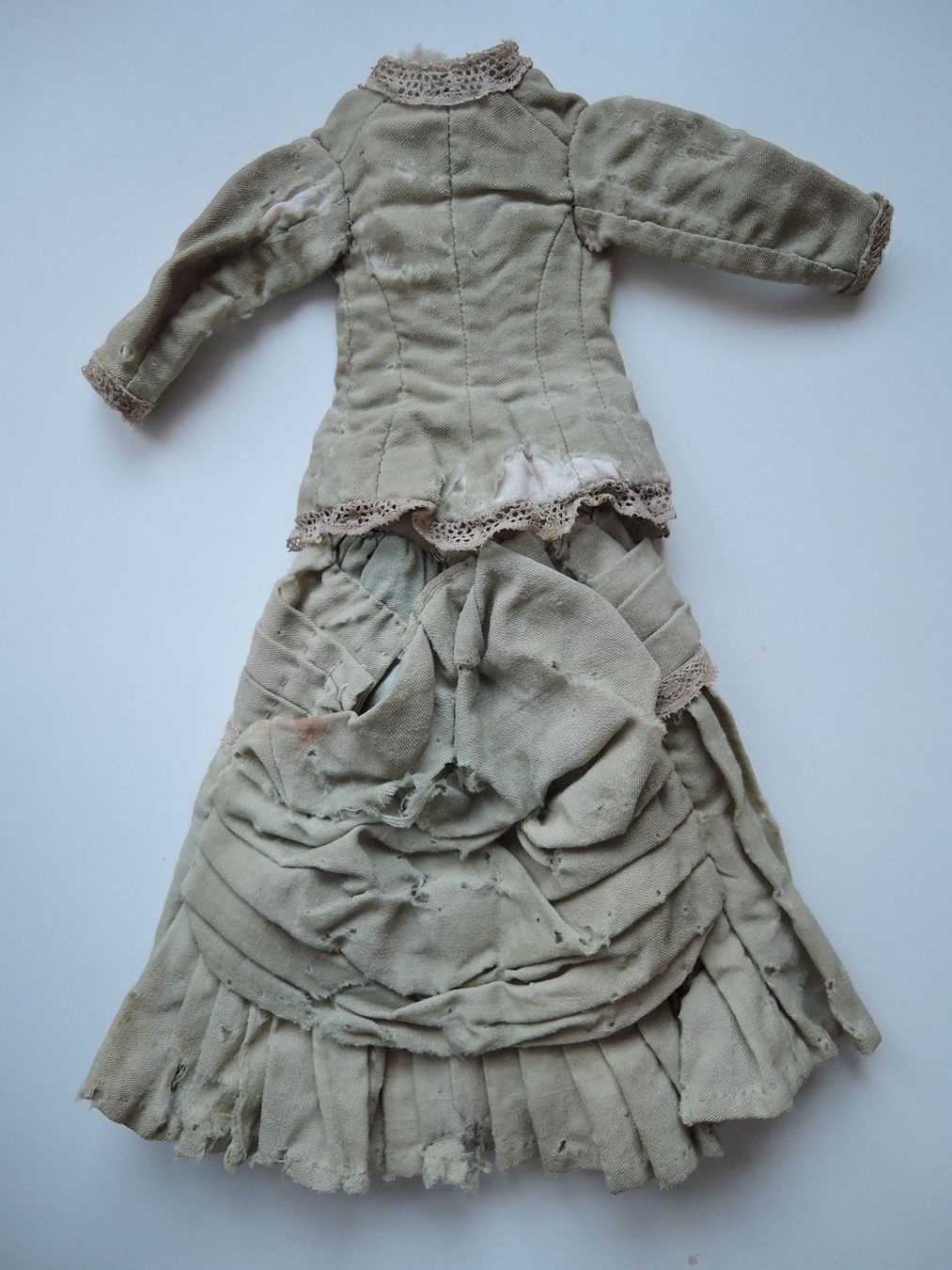 Bambole: Parian Biedermeier Puppe ca.1850-1860 – Usato da BINNINGEN venduto da Ramschti 4