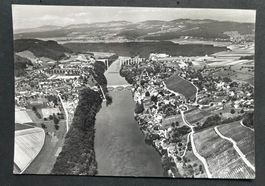 Eglisau ZH , Flugaufnahme Swissair Photo, ca. 1960