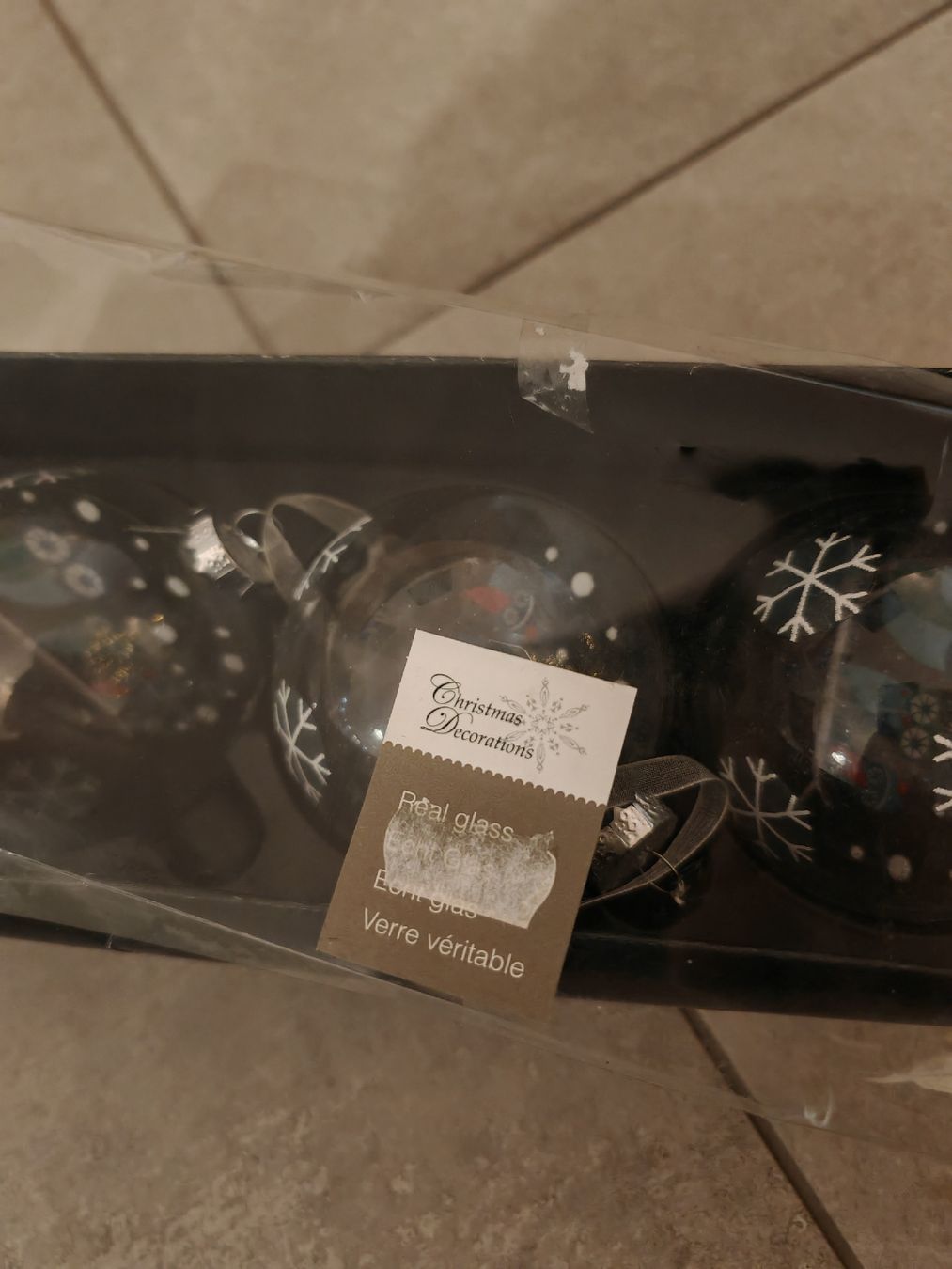 Tutte le decorazioni: 3 boules de Noël motif hiboux – Usato da Longirod venduto da ali_nsd5 3