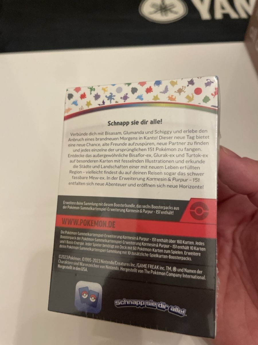 Pokémon Sammelbilder & Trading cards: Pokemon 151 Boosterbundle Deutsch – Neu und originalverpackt aus Bazenheid von Toulouse12 5