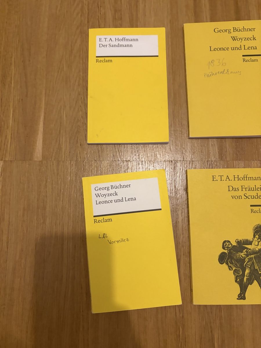 Bücher: Bücher Konvolut Reclam Verlag – Gebraucht aus Thalwil von Counterdude 4