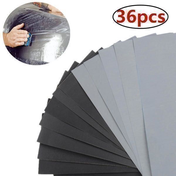 Alle Werkzeuge: 36x Schleifpapier Set 400- 3000 Koernung – Neu (gemäss Beschreibung) aus Thun von onlino