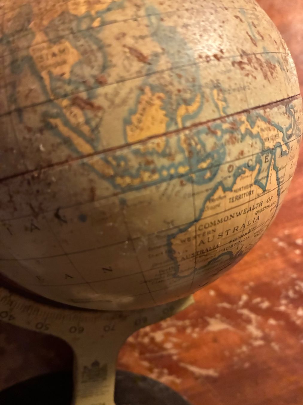 Altro in Decorazioni & Accessori: Mappemonde ancien anglais Chad – Usato da Paudex venduto da micinque 1