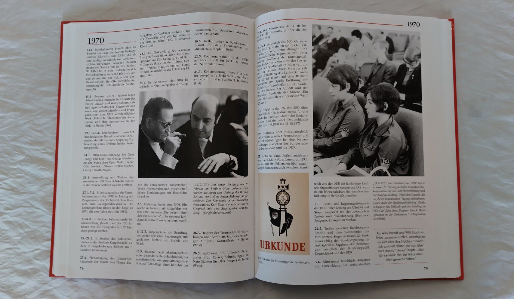 Libri: Die DDR - Eine Chronik Deutscher Geschichte / Buch 2003 – Usato da Bellach venduto da JingleJerry 8