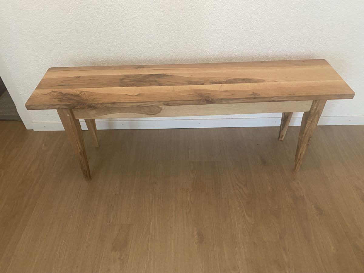Panchine: Wunderschöne Bänkli aus massiv Eichenholz 130x30 – Nuovo (secondo la descrizione) da Stans venduto da Friz11 1
