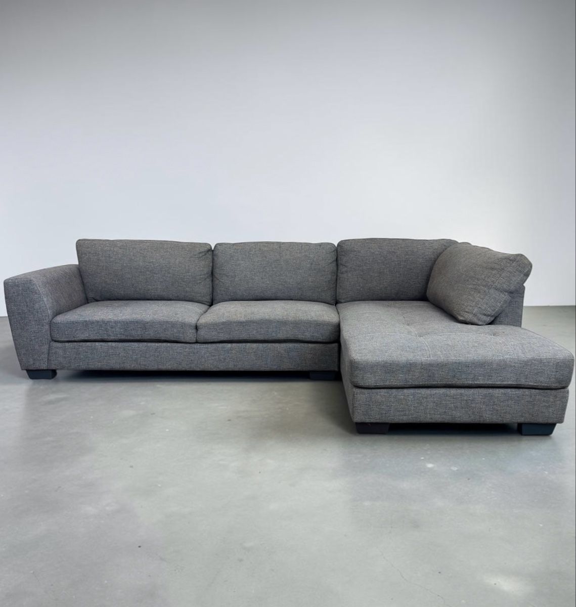 Divani: Ecksofa, hellgrauer Stoff gratis lieferung – Usato da Bachenbülach venduto da Sofalab.swiss 5
