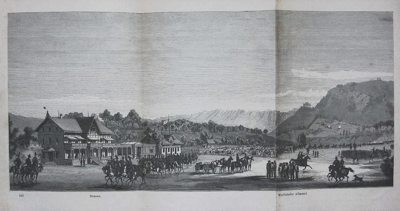 Incisioni: Zürich Wanderbild 1879 – Usato da Rafz venduto da Helvet32 3