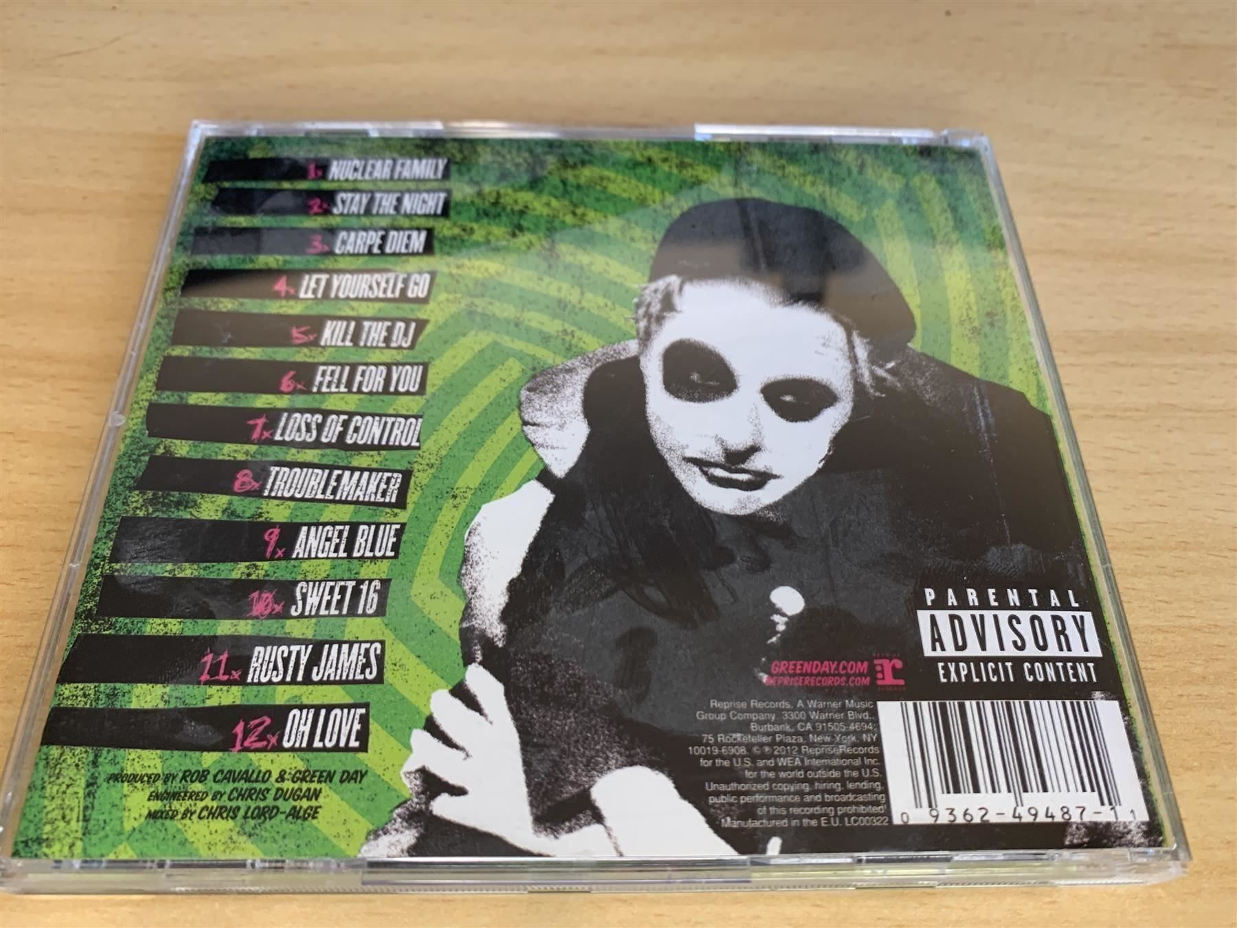 CD: Green Day – ¡UNO! – Usato da Rikon im Tösstal venduto da Alpenmutz 1