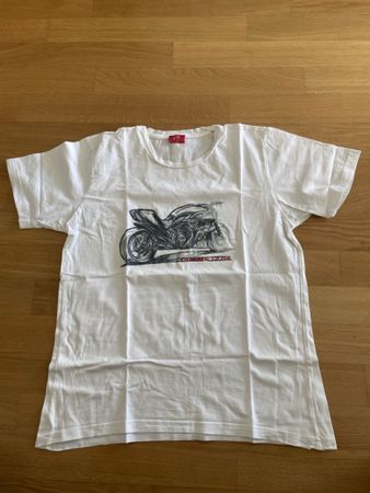 Weisses T-Shirt Ducati Diavel, Grösse M, Top Zustand!