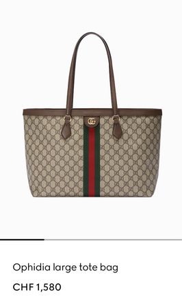 Gucci Ophidia large tote bag neuw