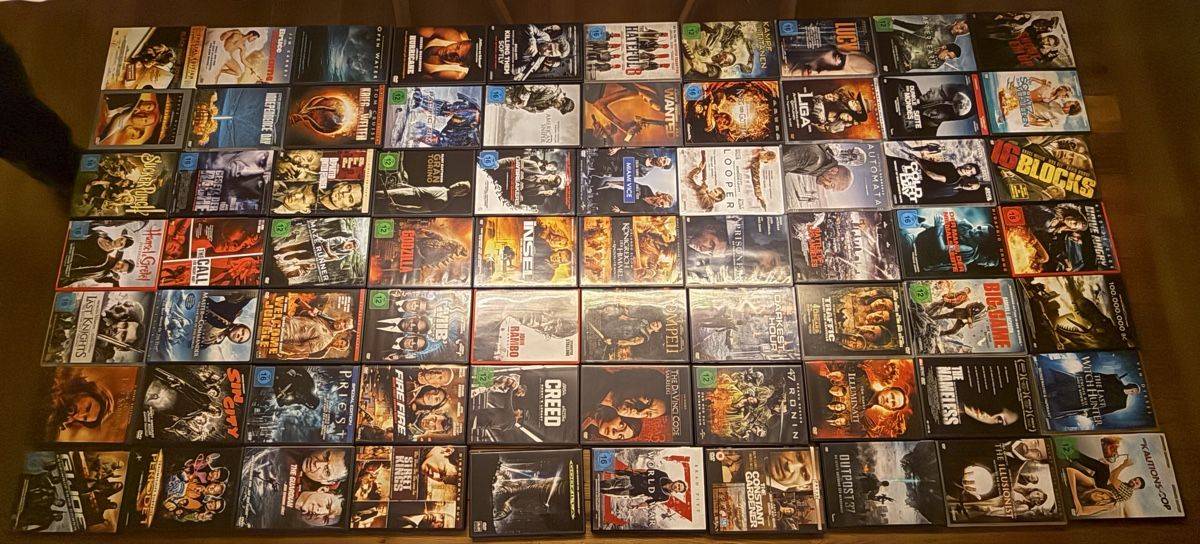 Tutti i DVDs: Grosse Filmsammlung, diverse Genres – Usato da Belp venduto da Smiley90