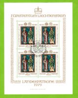1979 Landespatrone Kleinbogen 1. Tag LBK 80.--