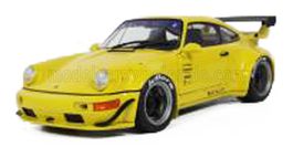 PORSCHE - 911 964 RWB BODY KIT COUPE 2024 - YELLOW 1/18 NEU