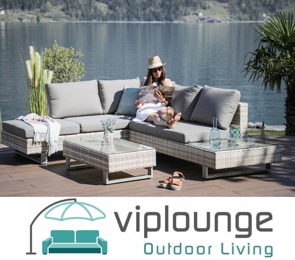 Viplounge Divani: Rattan Lounge mit Liege – Nuovo e nell'imballaggio originale da Uznach venduto da viplounge 4