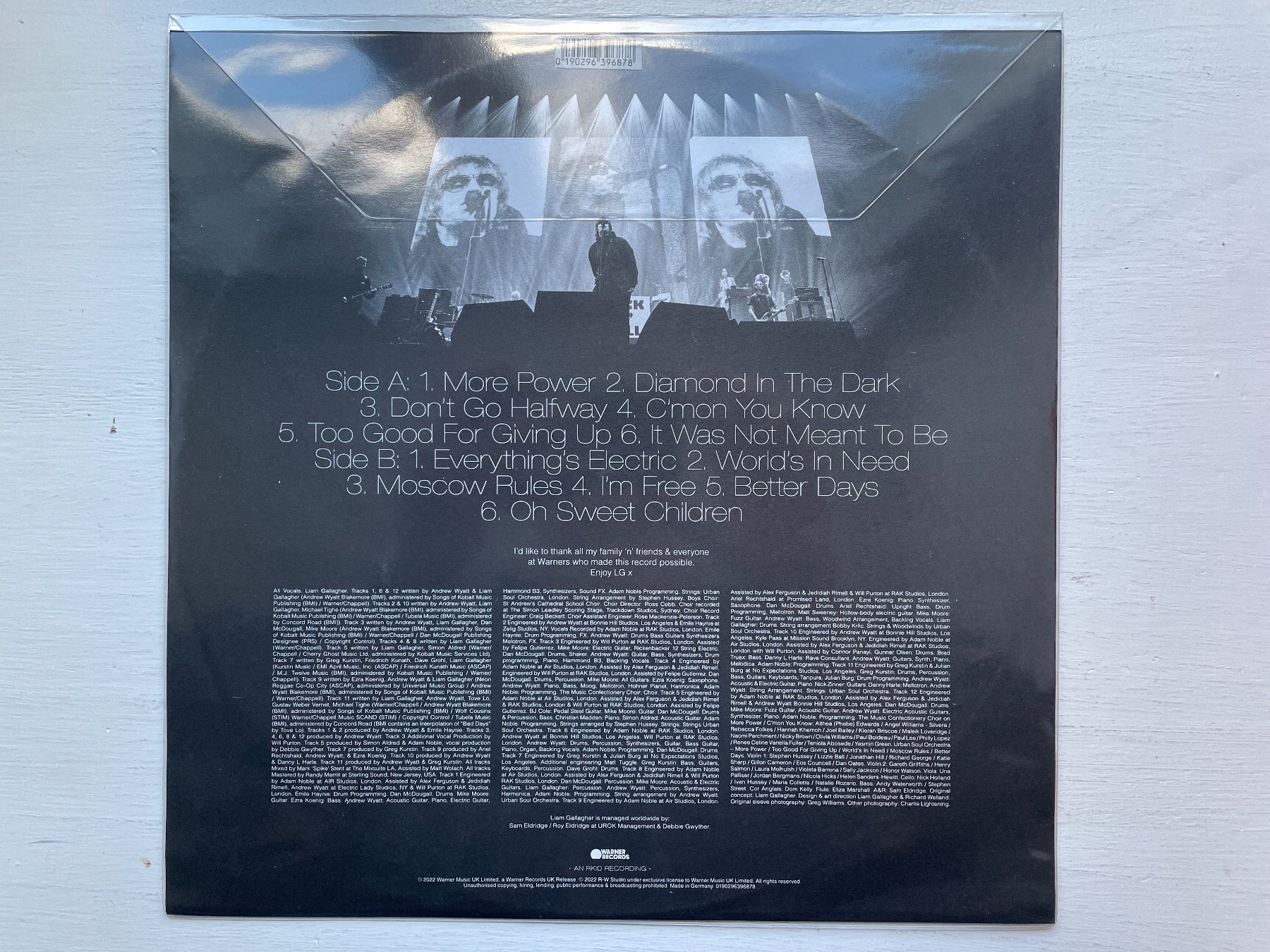 Dischi in vinile: Liam Gallagher - C'mon You Know - LP, 2022, Tranparent – Usato da Zürich venduto da Andy_t71 1