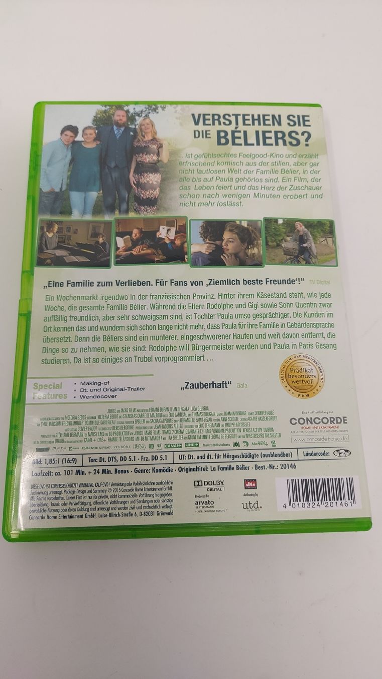 Alle DVDs: Verstehen Sie die Béliers – Gebraucht aus Meisterschwanden von phaus38 2