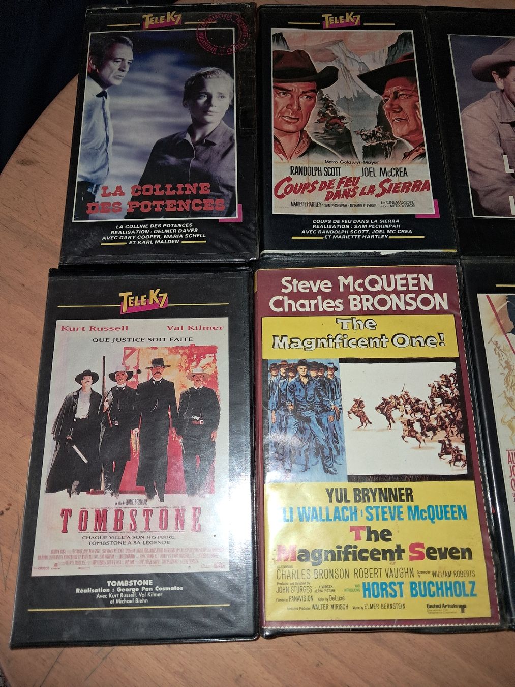 Alle VHS: Lot de 8 VHS WESTERN – Gebraucht aus Le locle von juliensaran 2