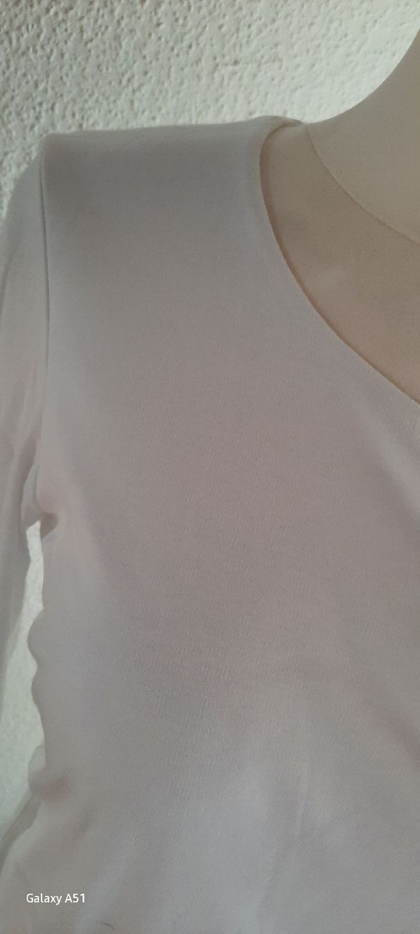 T-shirt: ***STREET ONE*** Basicshirt Gr 42 weiss – Usato da Wädenswil venduto da H2H_Secondhandshop 2