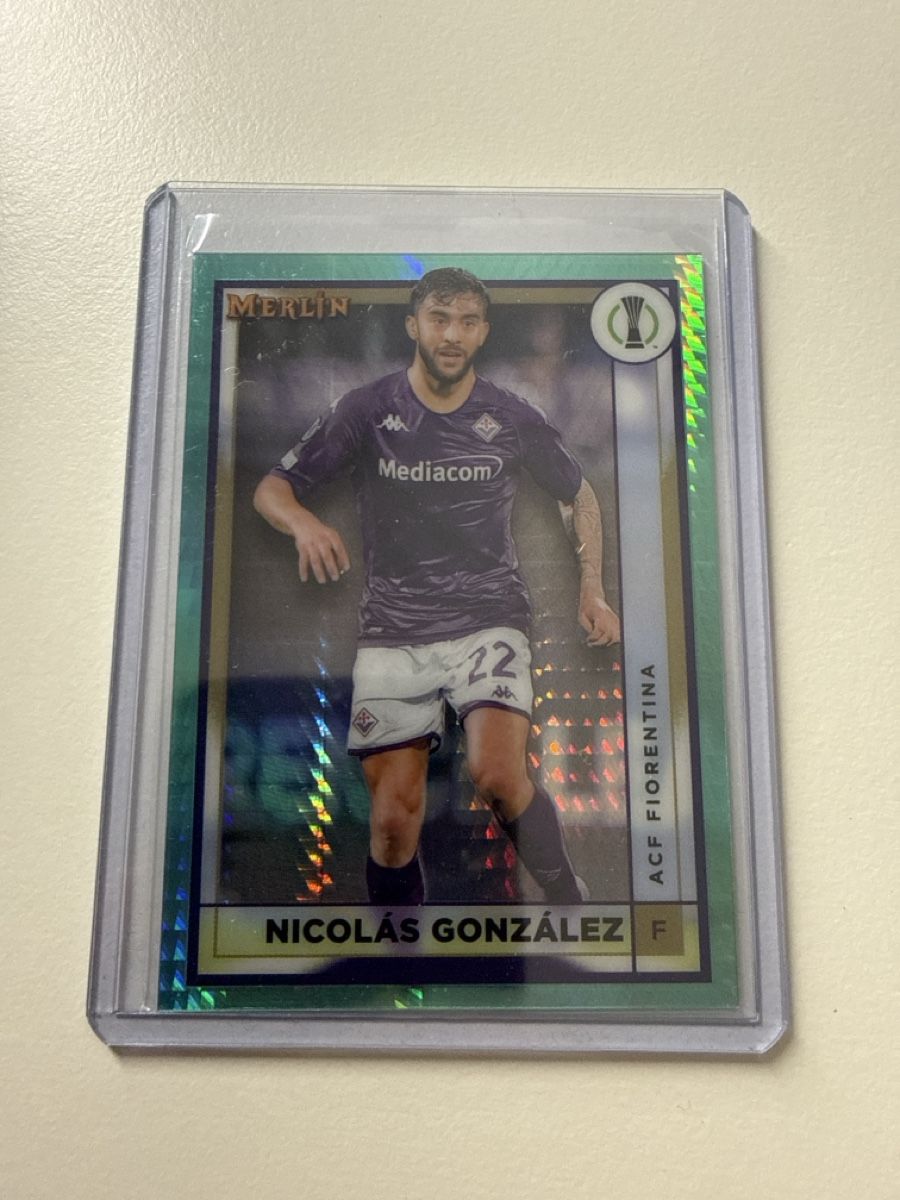 Topps Carte collezionabili: Nicolas Gonzalez, Acf Fiorentina, Merlin – Usato da Bäretswil venduto da pu0_7rmv
