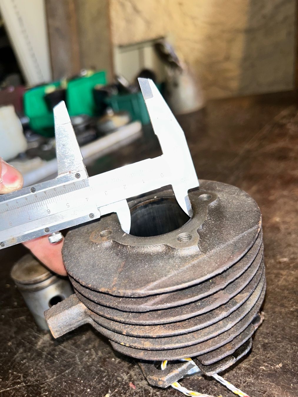 Vespa Tutti pezzi di ricambio per scooter: Vespa Roller Zylinderkit – Usato da Fahrni b. Thun venduto da berger_tuning34 5