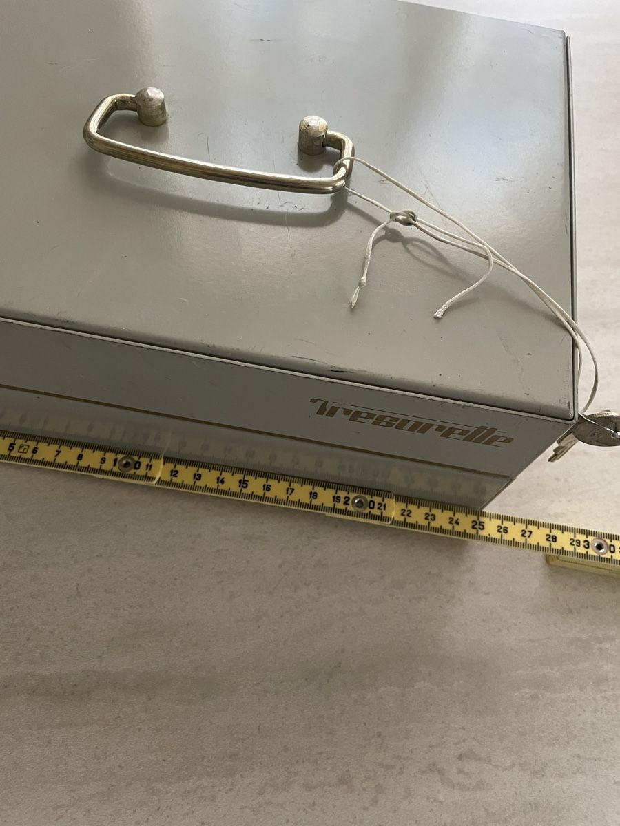 Registratore di cassa: Wesco Geldkassette Tresorette – Usato da Flawil venduto da Naphtali 9