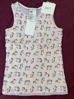 Lot 2 débardeurs H&M licornes rose taille 122/128 neuf