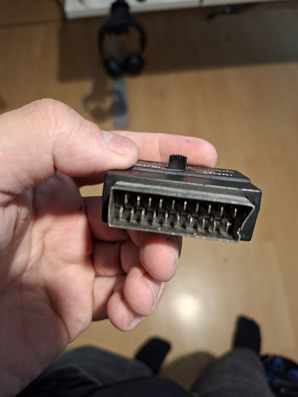 Unità & Adattatore: Scart Adapter zu S-VIDEO / CHINCH – Usato da Schaffhausen venduto da AA_GE 1
