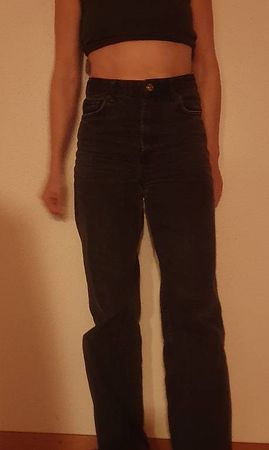 "Zara" High Waist Wide Leg Jeans im Loose Fit Gr. 36