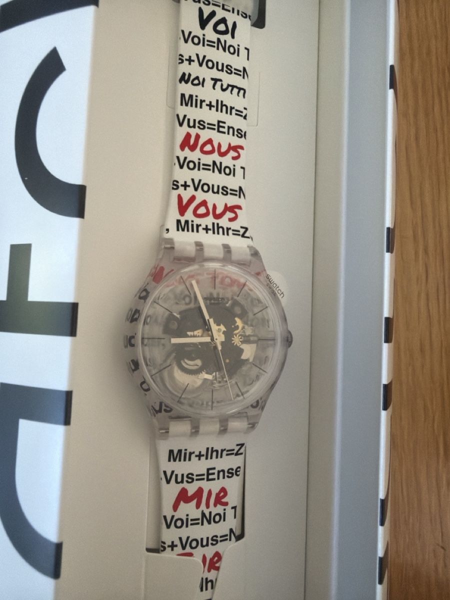Swatch Bracciali & Braccialetti: Swatch Aktionärsuhr 2026 – Nuovo e nell'imballaggio originale da Thalwil venduto da taigeki 1