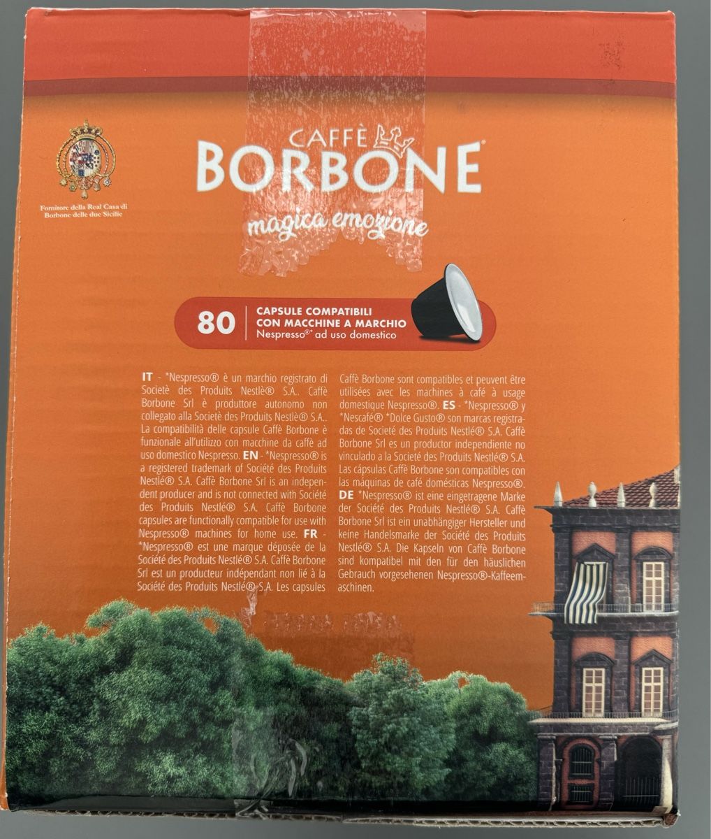 Cibi & Specialità: Caffè Borbone miscela Decisa - Nespresso kompatibel – Nuovo e nell'imballaggio originale da Mendrisio venduto da mrs_vj8k 1