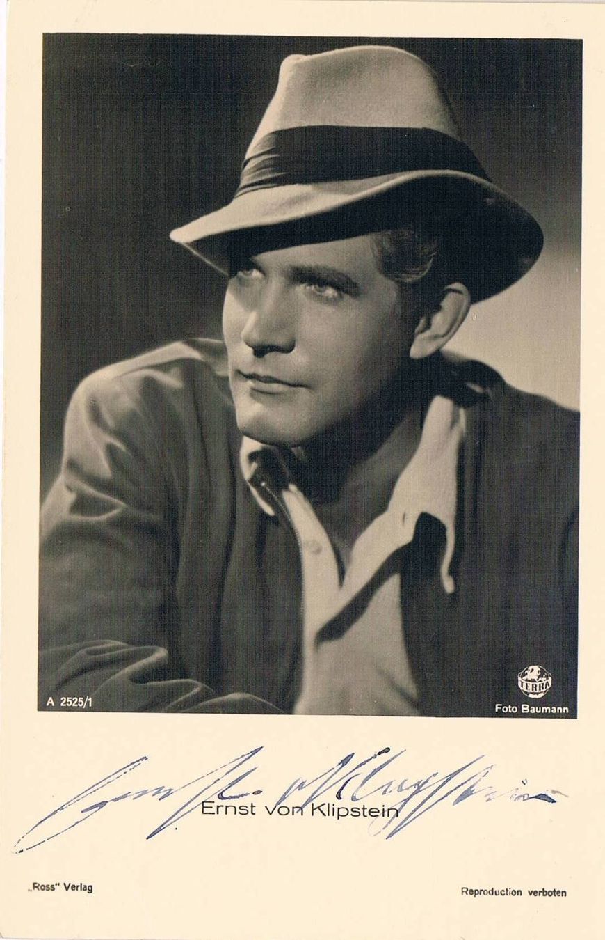Autogramme: Ernst von Klipstein 1908-93 Autogramm Vintage Foto 9x14cm – Gebraucht aus Bischofszell von Gottselig