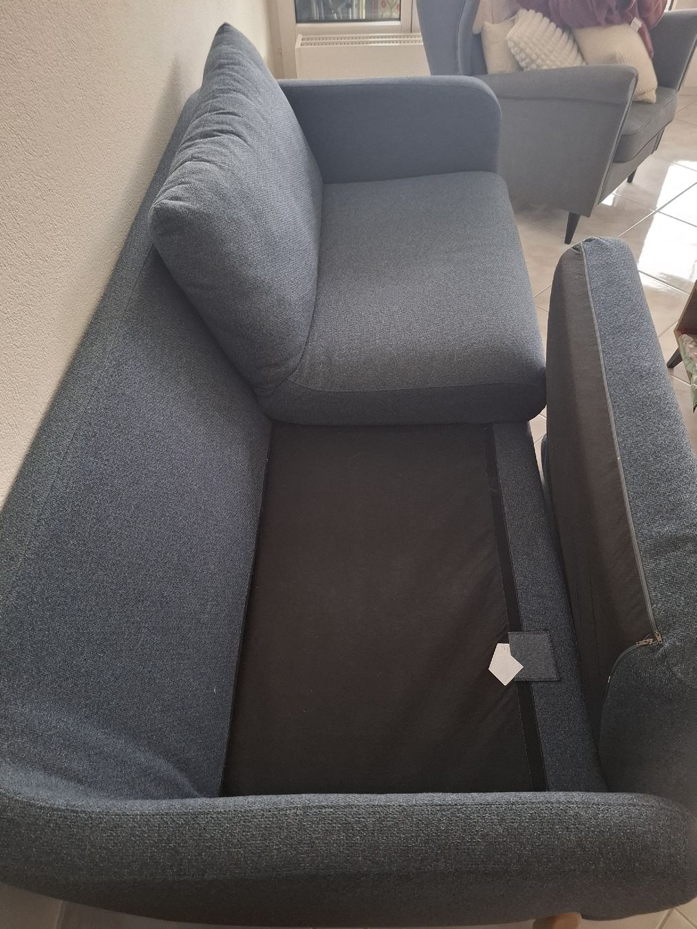 Micasa Divani: 3er Sofa in blau – Usato da Dietikon venduto da Sirius_13 2