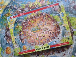 Puzzle Marino Degano, Cosmic Habitat, 1000 Teile, Funky Zoo