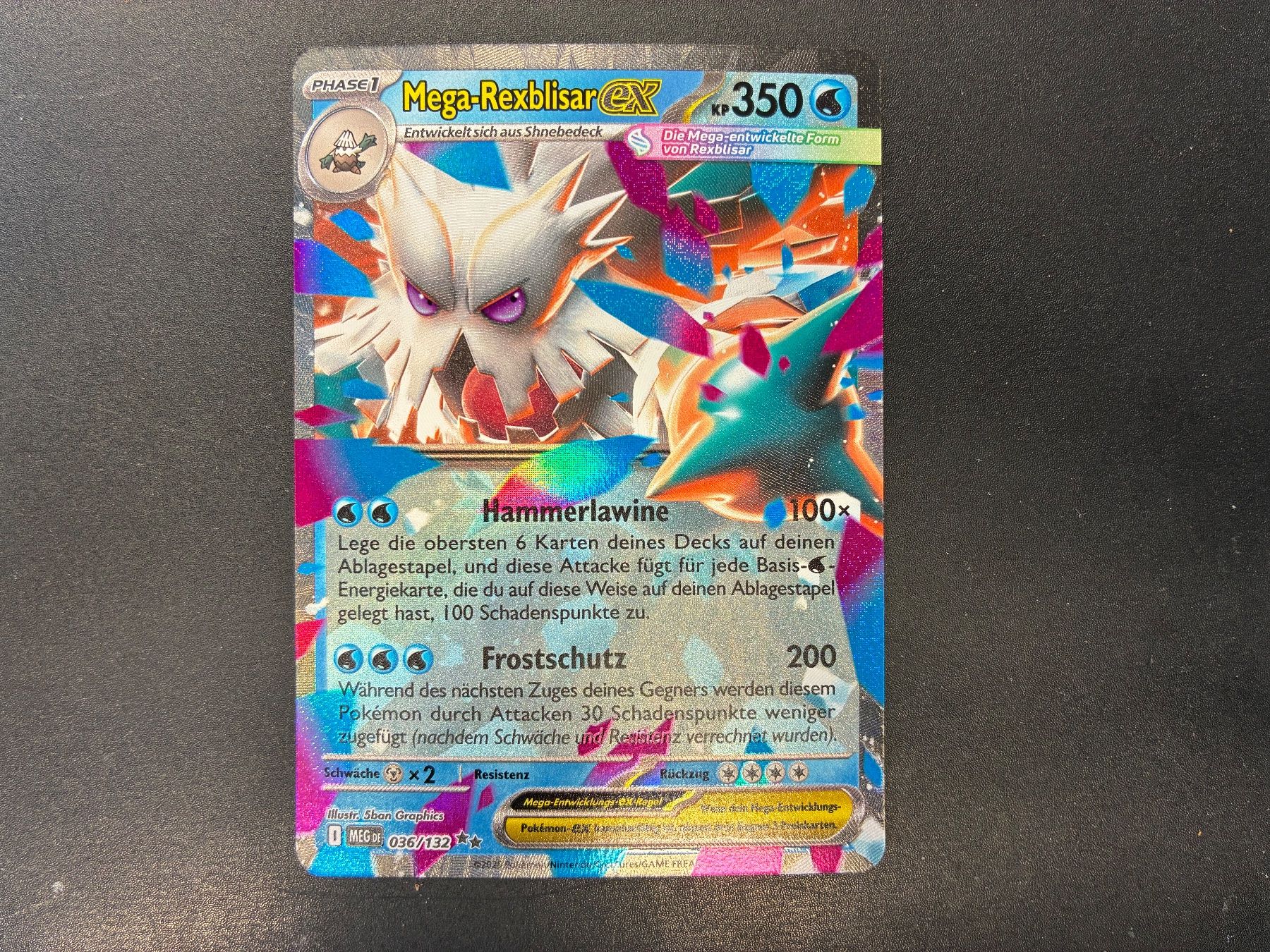 Pokémon Carte collezionabili: Mega-Rexblisar EX - 036/132 - de – Nuovo (secondo la descrizione) da Hütten venduto da yve_tf69