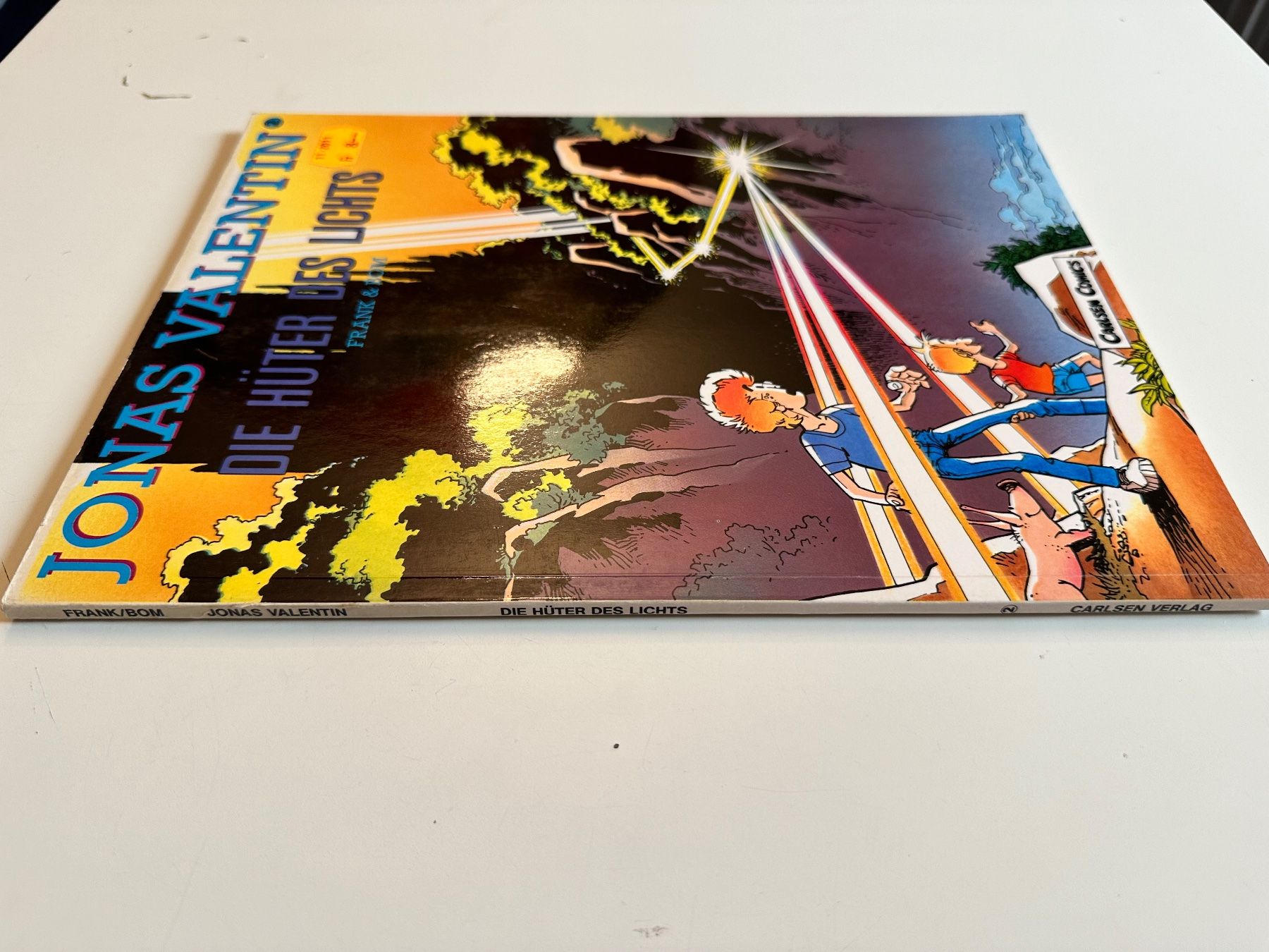 Fumetti: JONAS VALENTIN BAND 2 - DIE HÜTER DES LICHTS – Usato da Münsingen venduto da Ganjam 1