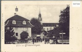 Gruss aus Grosswangen - Postkutsche - animee