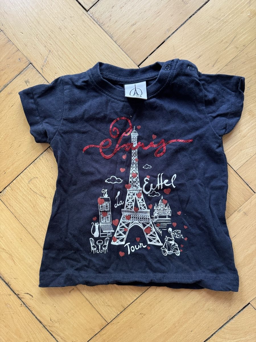 Camicie, Top & T-shirt: T-Shirt Paris Baby 12 Monate – Usato da Bern venduto da LauraRebecca