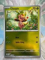 Pokémon TCG – Chespin Reverse (CRI005) Chaos Rising